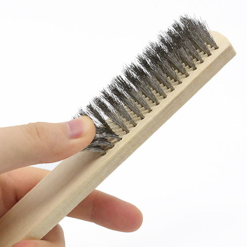 文玩工具鋼絲刷大小金剛菩提子橄欖核桃豬鬃毛刷子保養清理刷套裝
