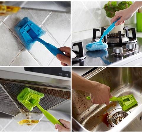 創(chuàng)意家居生活日用品強(qiáng)力去污刷多功能廚房清潔刷 1個(gè)裝