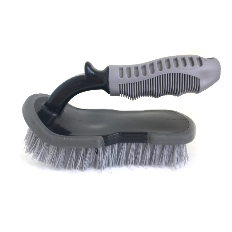 汽車洗車輪胎刷 車用清潔清洗刷 L型車載輪轂刷 輪胎清潔工具